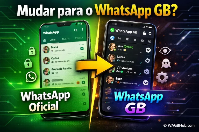 Como Mudar do WhatsApp Oficial para o WhatsApp GB