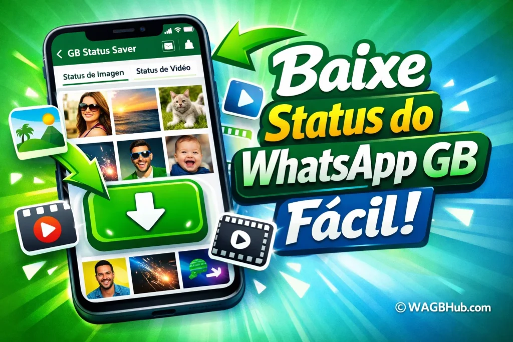Como Usar o Recurso de Download de Status do WhatsApp GB