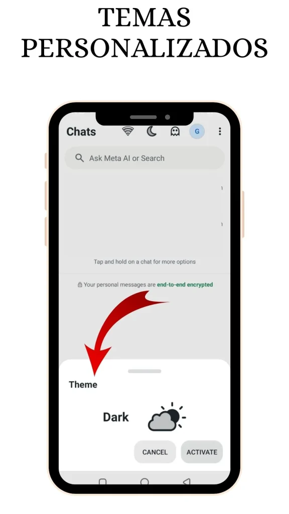 Temas Personalizados whatsapp gb screenshot (1)