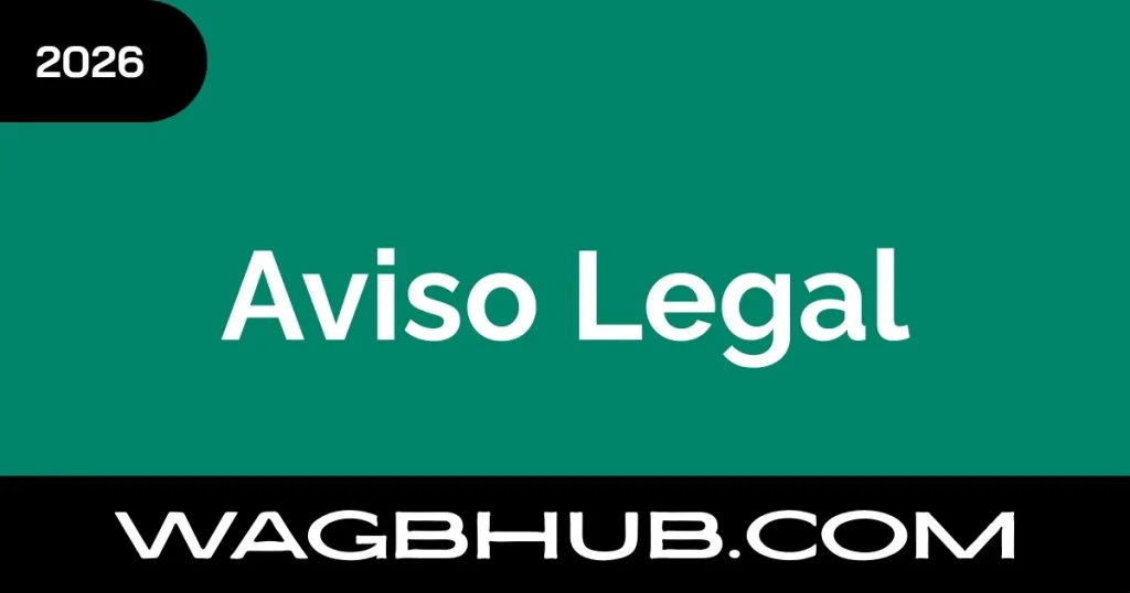 Aviso Legal WAGBHub