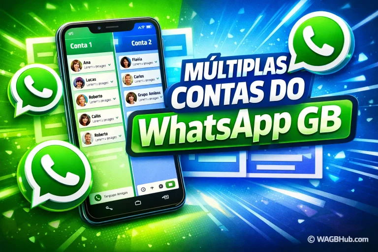Como Usar Múltiplas Contas no WhatsApp GB Fácil