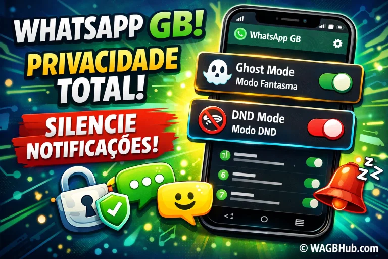 WhatsApp GB Ghost e DND Mode Guia Completo