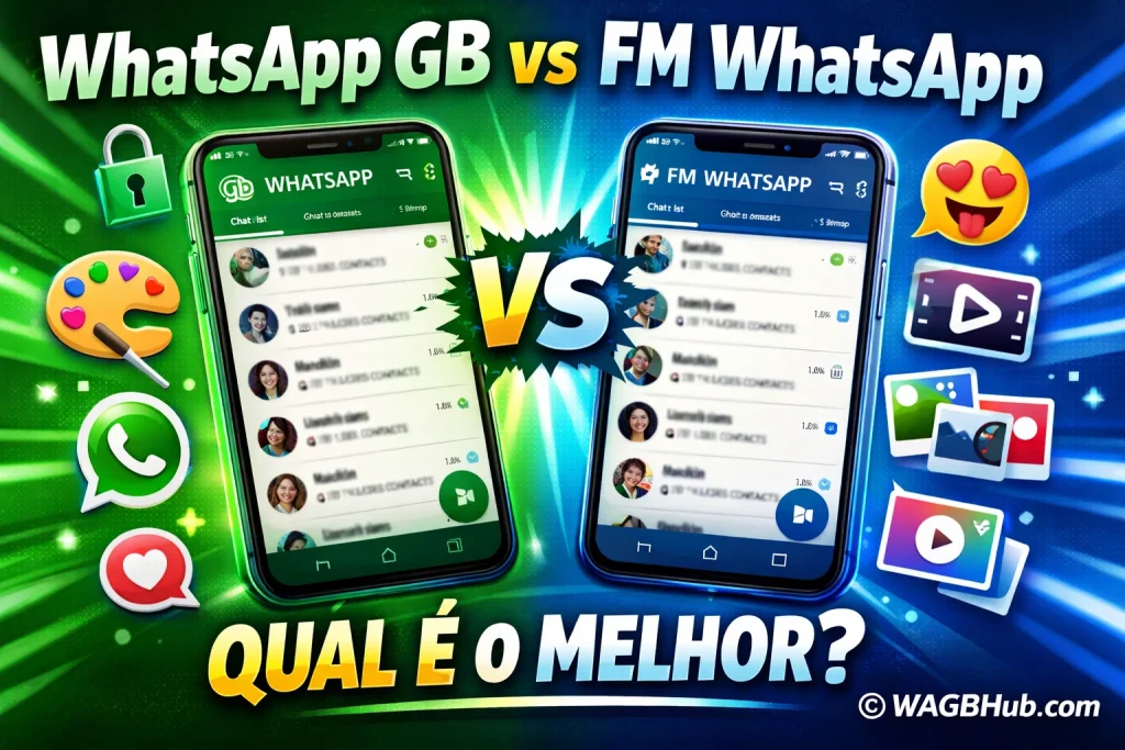 WhatsApp GB vs FM WhatsApp apk